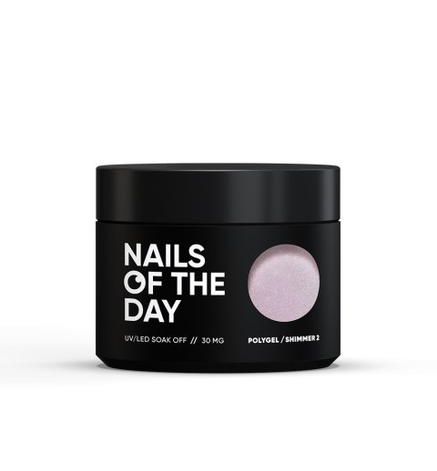 NAILSOFTHEDAY Polygel shimmer 02